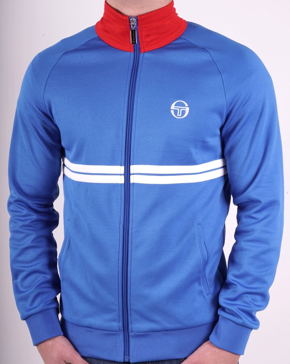 Sergio Tacchini Dallas Track Top Königsblau/Rot