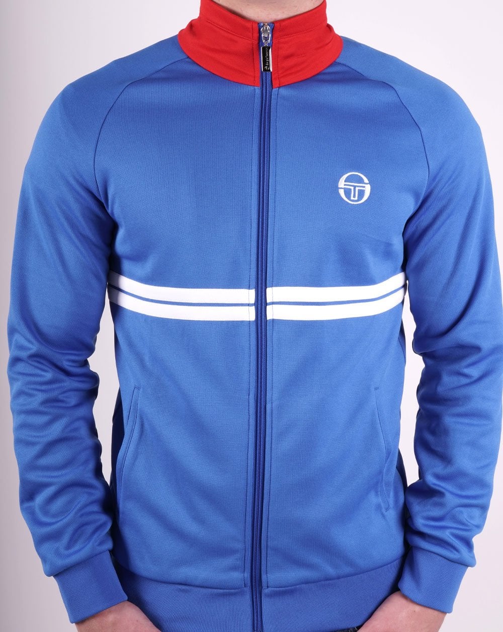 Sergio Tacchini Dallas Track Top Königsblau/Rot