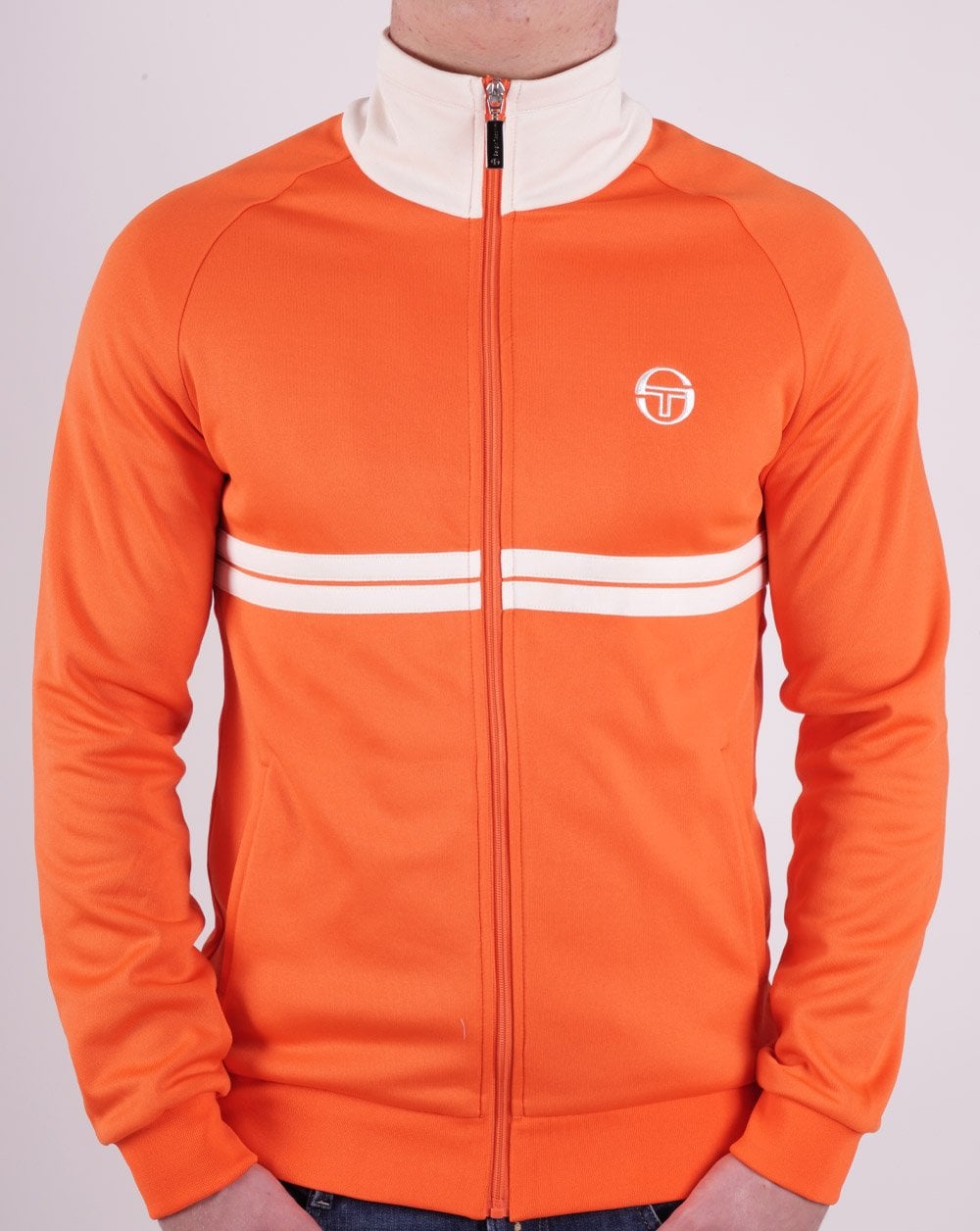 Sergio Tacchini Dallas Track Top Orange/Buttercreme