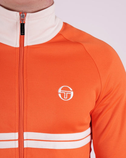 Sergio Tacchini Dallas Track Top Orange/Buttercreme