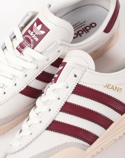Adidas Jeans Sneakers Kreideweiß/Burgund