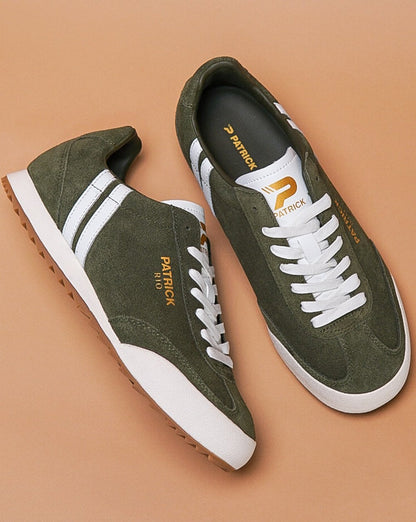Patrick Rio Sneaker Olivgrün
