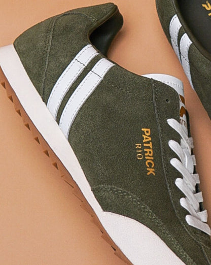 Patrick Rio Sneaker Olivgrün