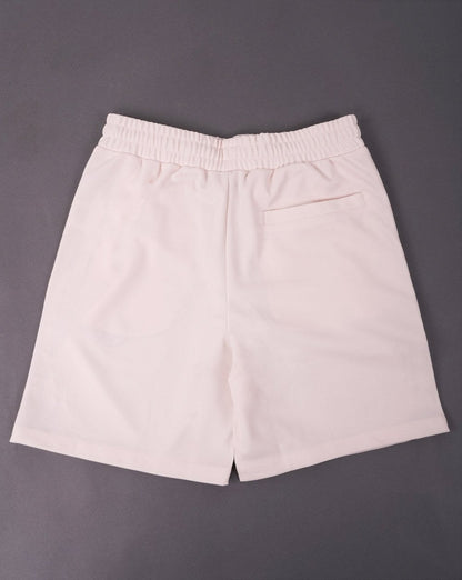 Sergio Tacchini Gestreifte Freizeitshorts Buttercreme/Marineblau