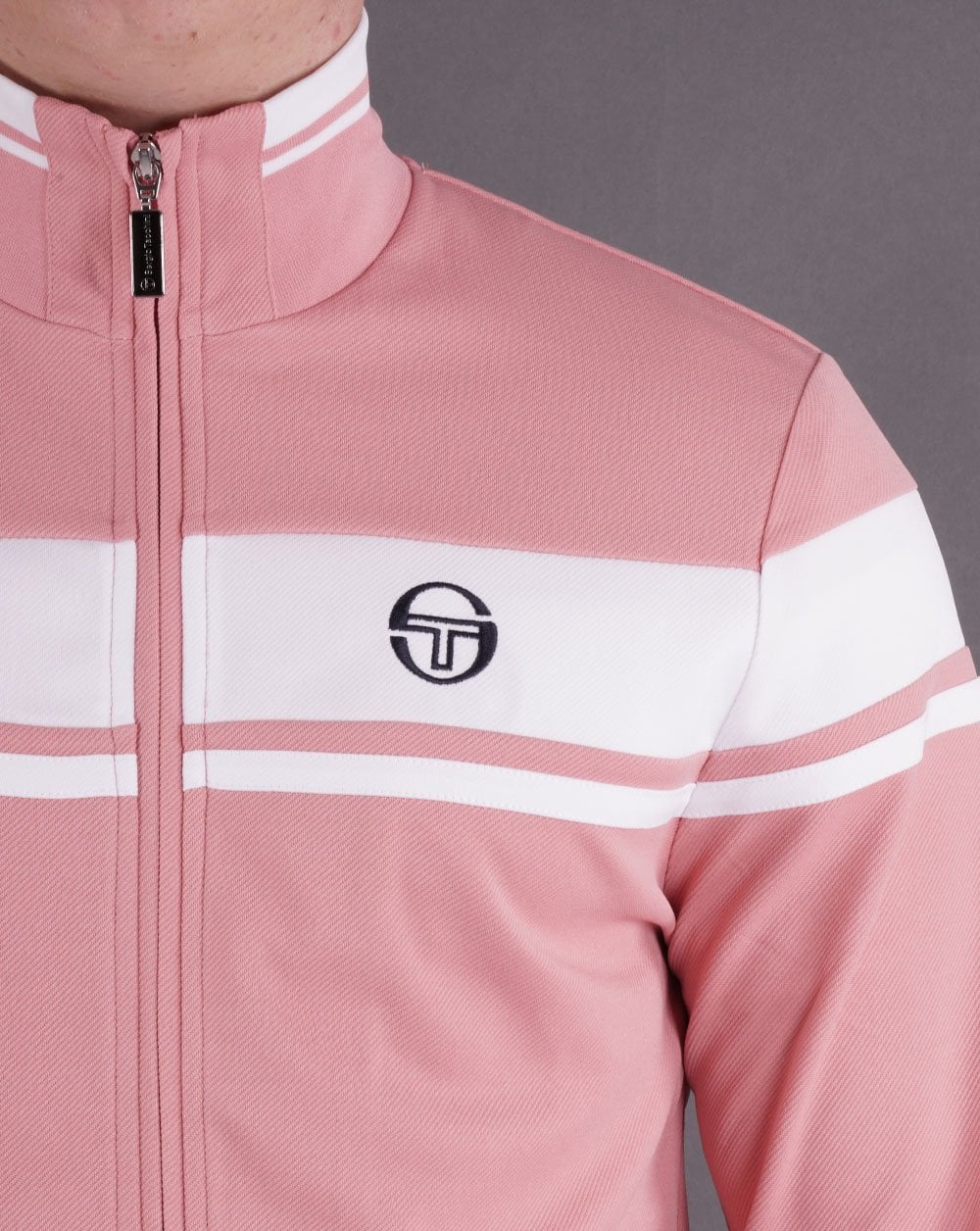 Sergio Tacchini Masters Trainingsjacke Dunkelrosa