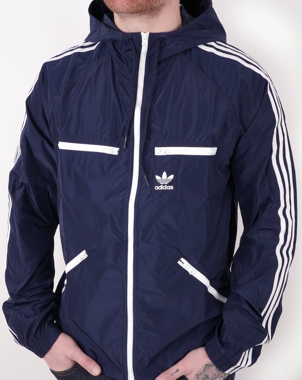 Adidas Originals Classics Windbreaker Marineblau