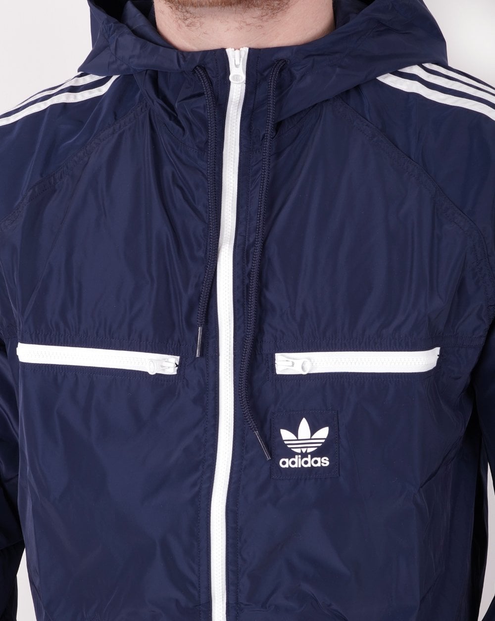 Adidas Originals Classics Windbreaker Marineblau