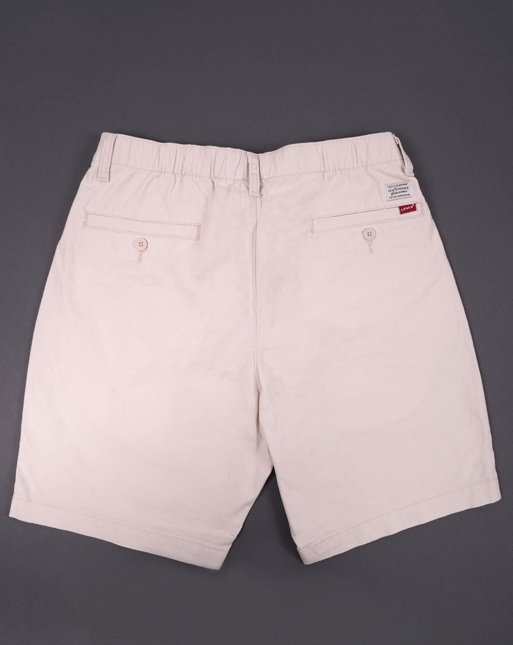 Levi's – XX Chino EZ – Shorts aus Leinen in Haferflocken