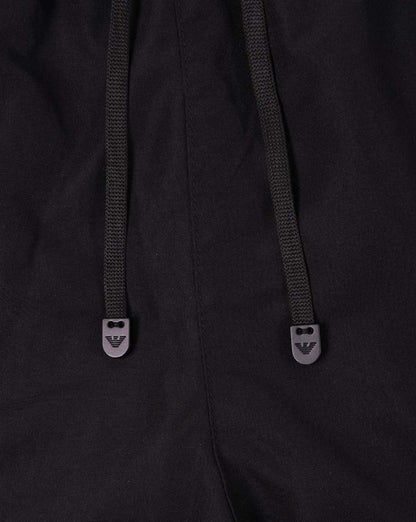 EA7 Emporio Armani Badeshorts Schwarz/Gold