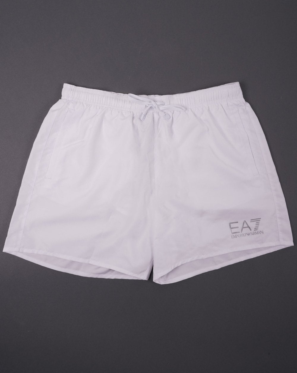 Emporio Armani EA7 Badeshorts Weiß