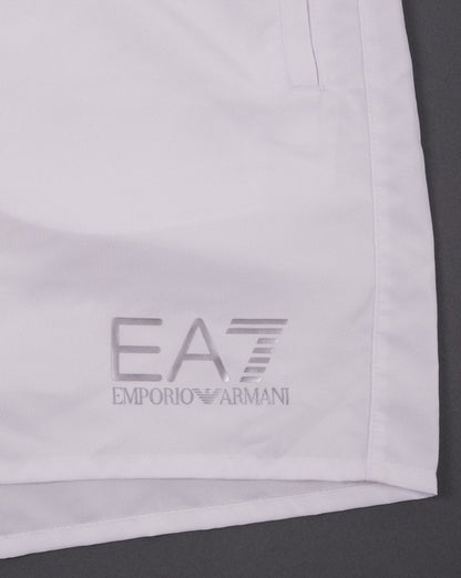 Emporio Armani EA7 Badeshorts Weiß