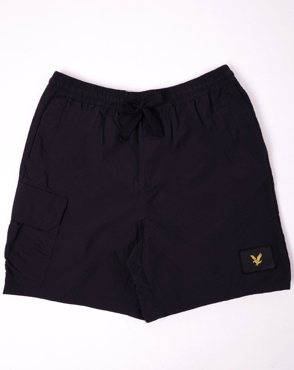 Lyle &amp; Scott Badeshorts in Schwarz
