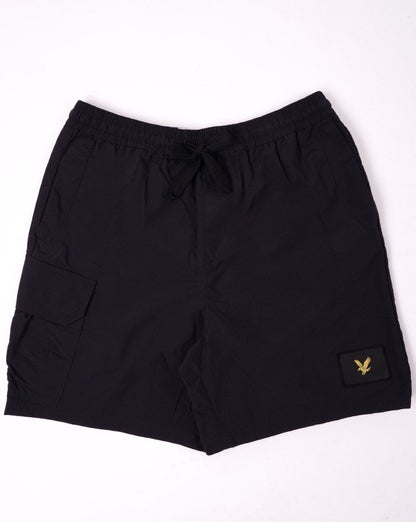 Lyle &amp; Scott Badeshorts in Schwarz