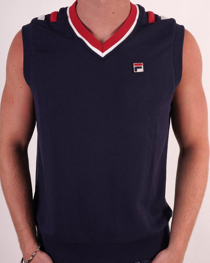 Fila Vintage Tank Sweatweste, Marineblau