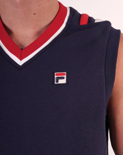 Fila Vintage Tank Sweatweste, Marineblau
