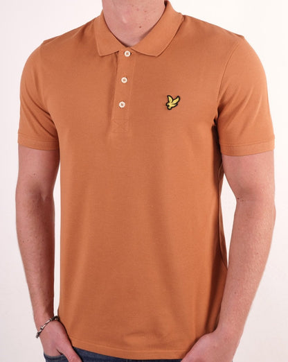 Lyle &amp; Scott – Poloshirt in Helltoffee