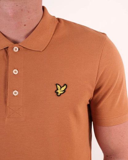 Lyle &amp; Scott – Poloshirt in Helltoffee