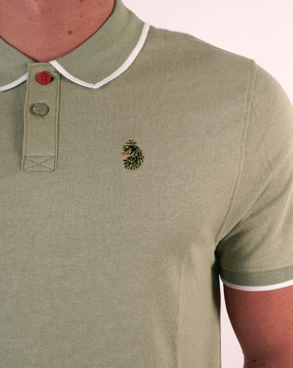 Luke Sport Meadtastic Poloshirt Feigengrün