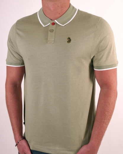 Luke Sport Meadtastic Poloshirt Feigengrün