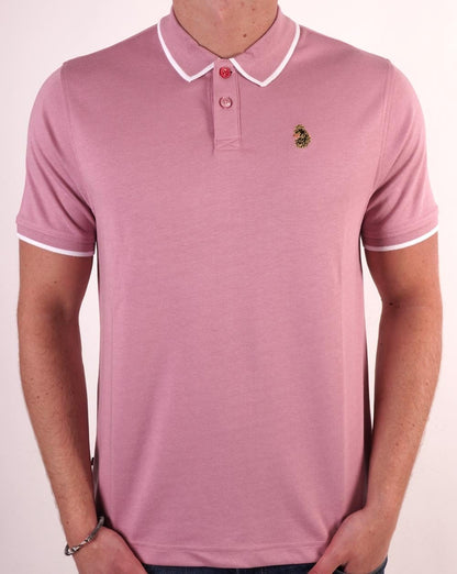 Luke Sport Meadtastic Poloshirt Pink