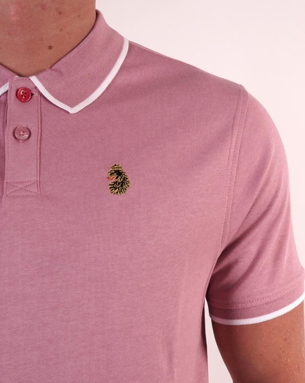 Luke Sport Meadtastic Poloshirt Pink