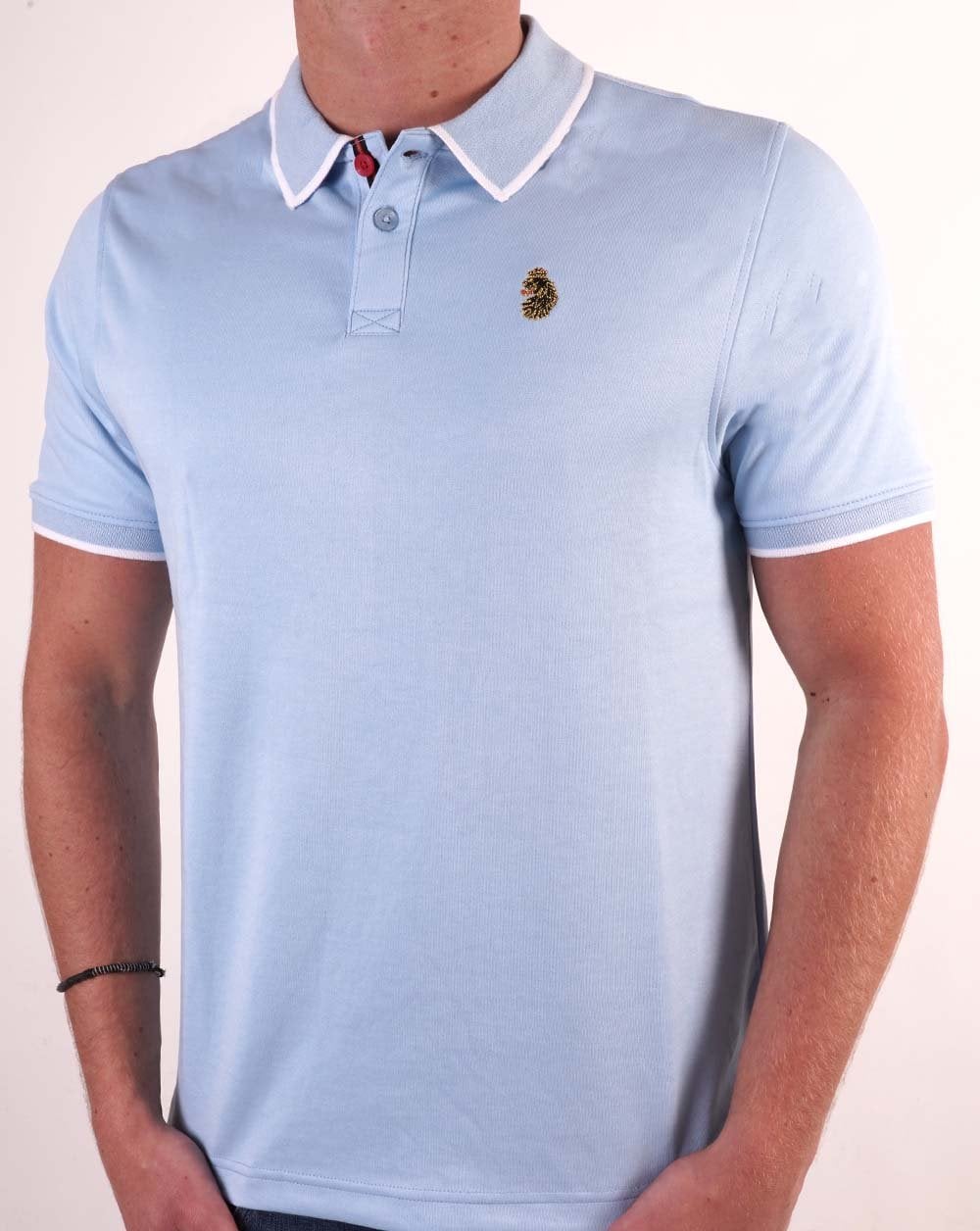 Luke Sport Meadtastic Poloshirt Himmelblau