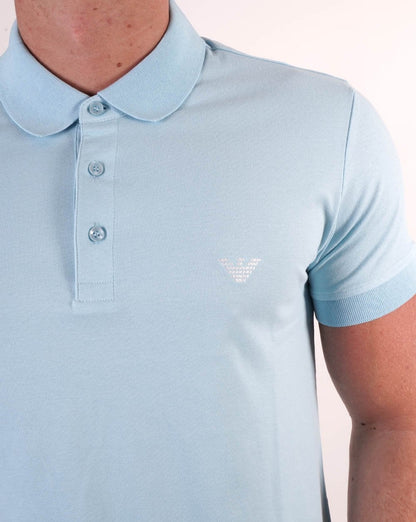 Emporio Armani Beach Poloshirt Hellblau