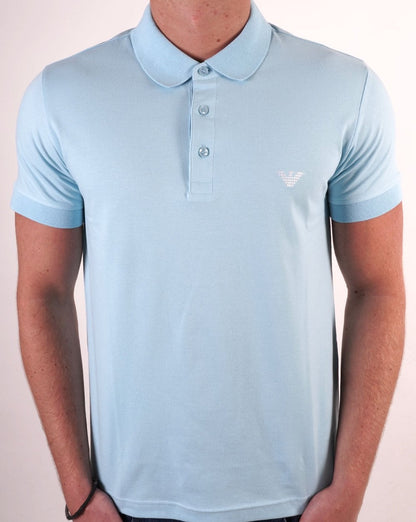 Emporio Armani Beach Poloshirt Hellblau