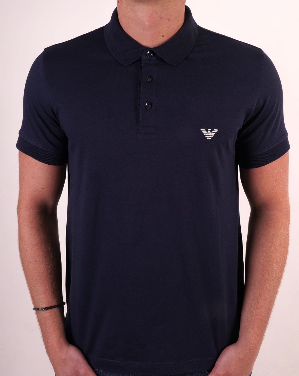 Emporio Armani Beach Poloshirt, Marineblau