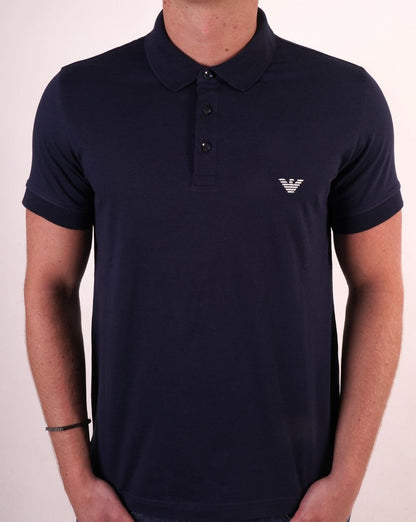 Emporio Armani Beach Poloshirt, Marineblau