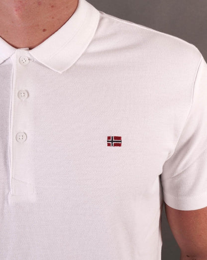 Napapijri Ealis Poloshirt Weiß