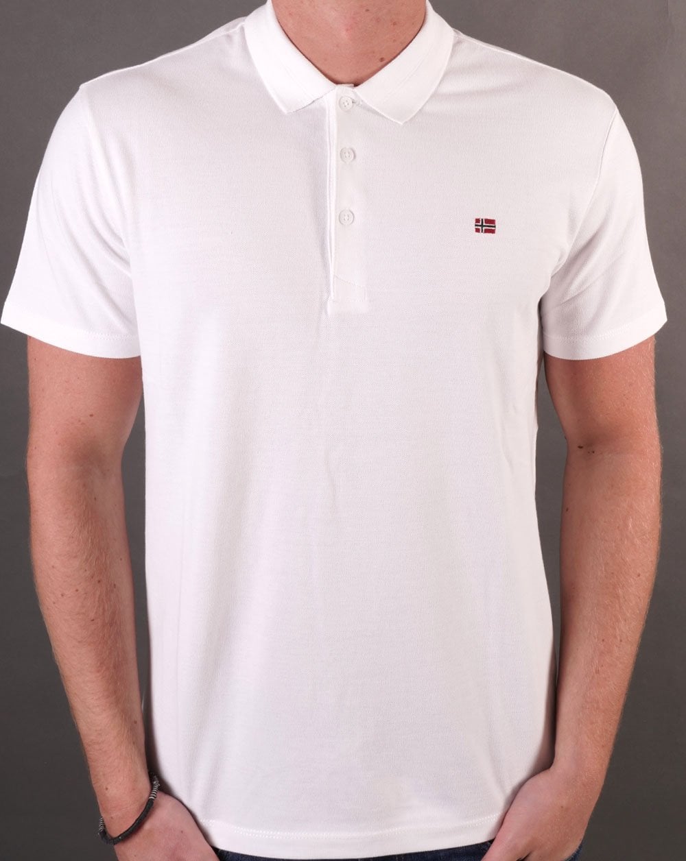 Napapijri Ealis Poloshirt Weiß