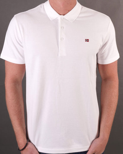Napapijri Ealis Poloshirt Weiß
