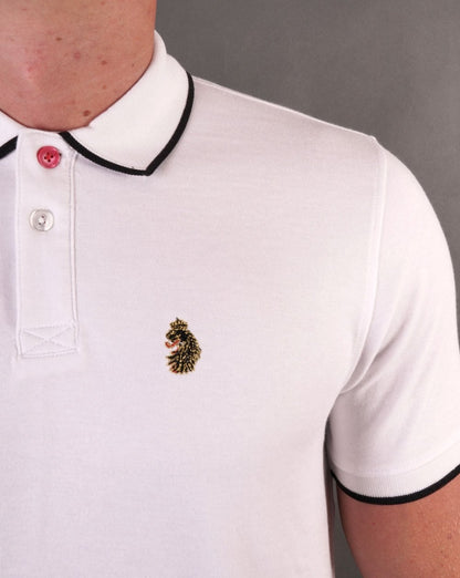 Luke Sport Meadtastic Poloshirt Weiß
