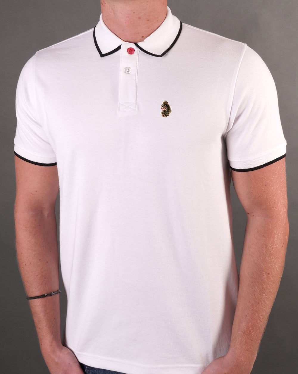 Luke Sport Meadtastic Poloshirt Weiß