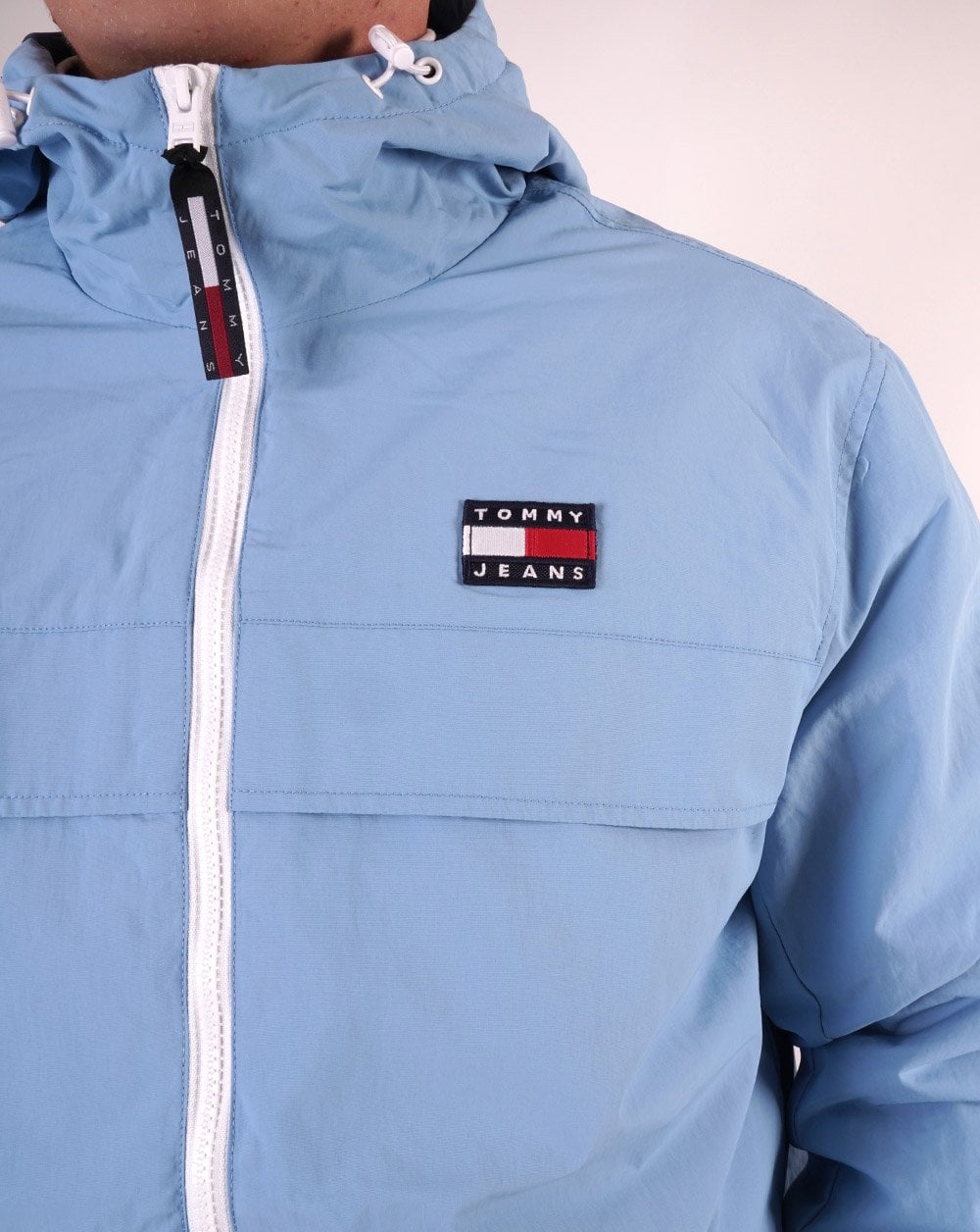Tommy Jeans Chicago Windjacke Himmelblau