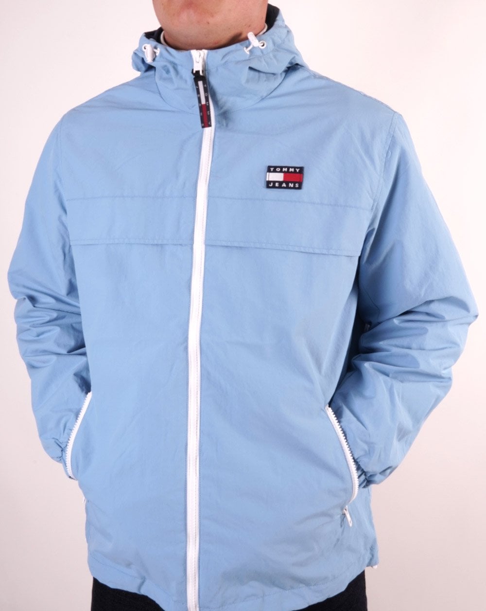 Tommy Jeans Chicago Windbreaker Sky Blue