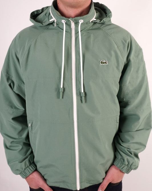 Lacoste Lacoste – Jacke mit durchgehendem Reißverschluss, Aschgrün