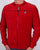 Fila Vintage Biker Velour Track Top Deep Red