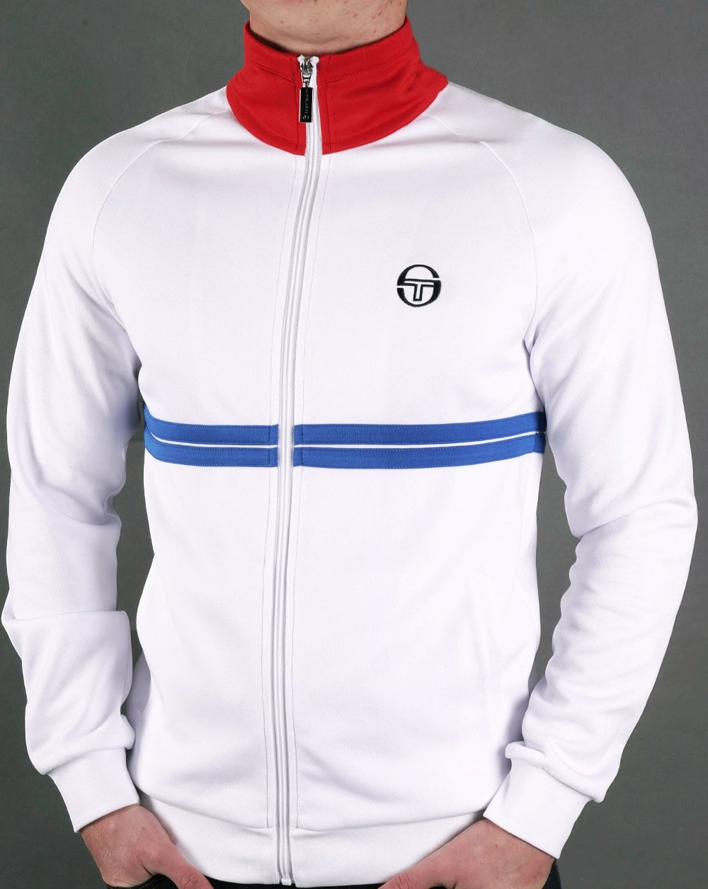 Sergio Tacchini Dallas Trainingsoberteil Weiß