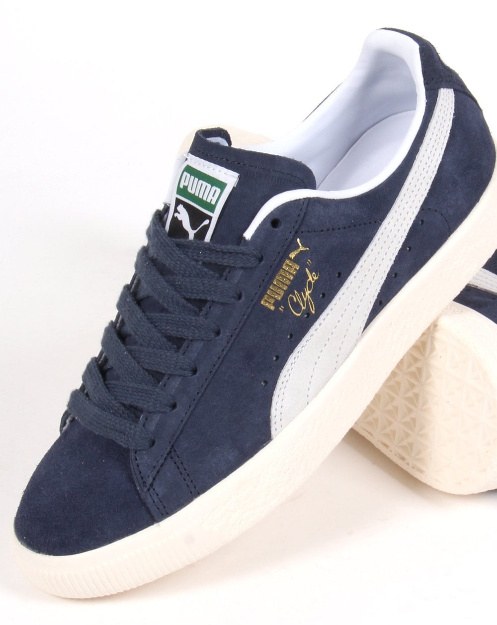 Puma Clyde Trainer Marineblau