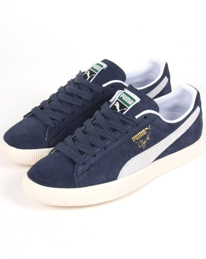 Puma Clyde Trainer Marineblau