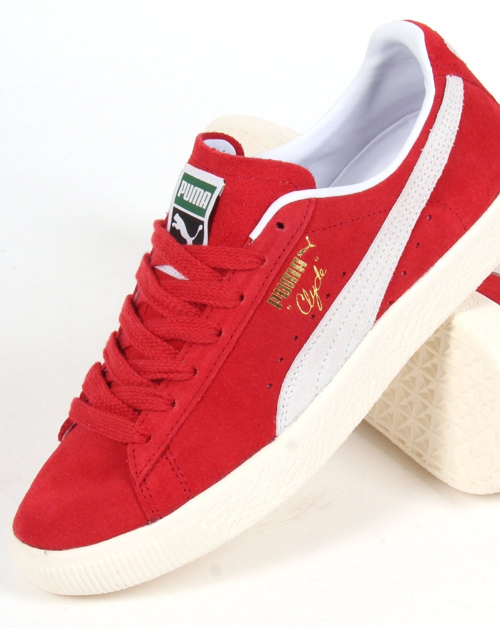 Puma Clyde Trainer All Time Rot