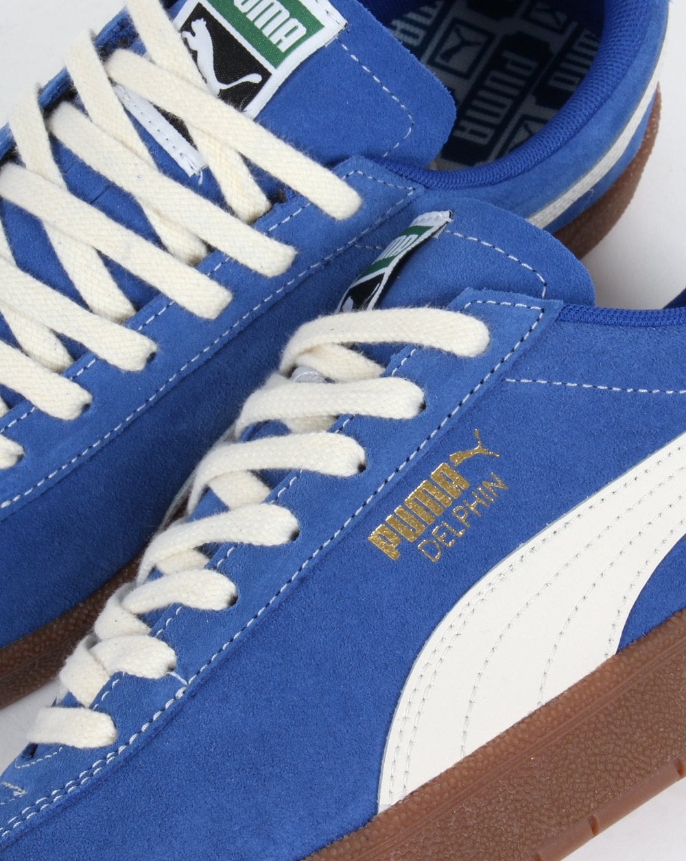 Puma Delphin Trainer Königsblau/Off-White