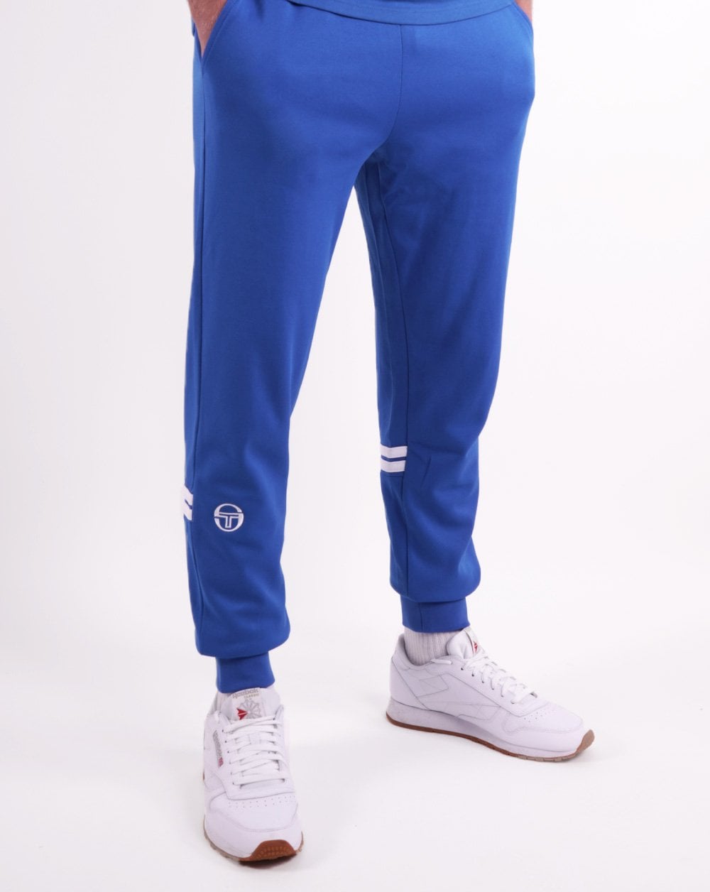 Sergio Tacchini – Dallas – Trainingshose mit Bündchen in Königsblau