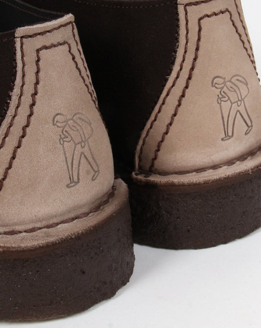 Clarks Originals Clarks Originals Desert Trek Schuh Dunkelbraun/Ecru