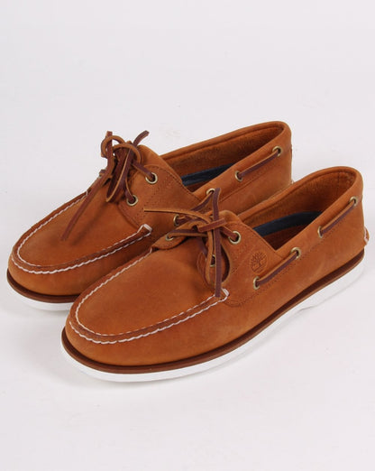 Timberland Classic 2-Ösen-Bootsschuh Orange Tan