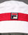 Fila Vintage Tabbs Bucket Hat Gardenia/Red