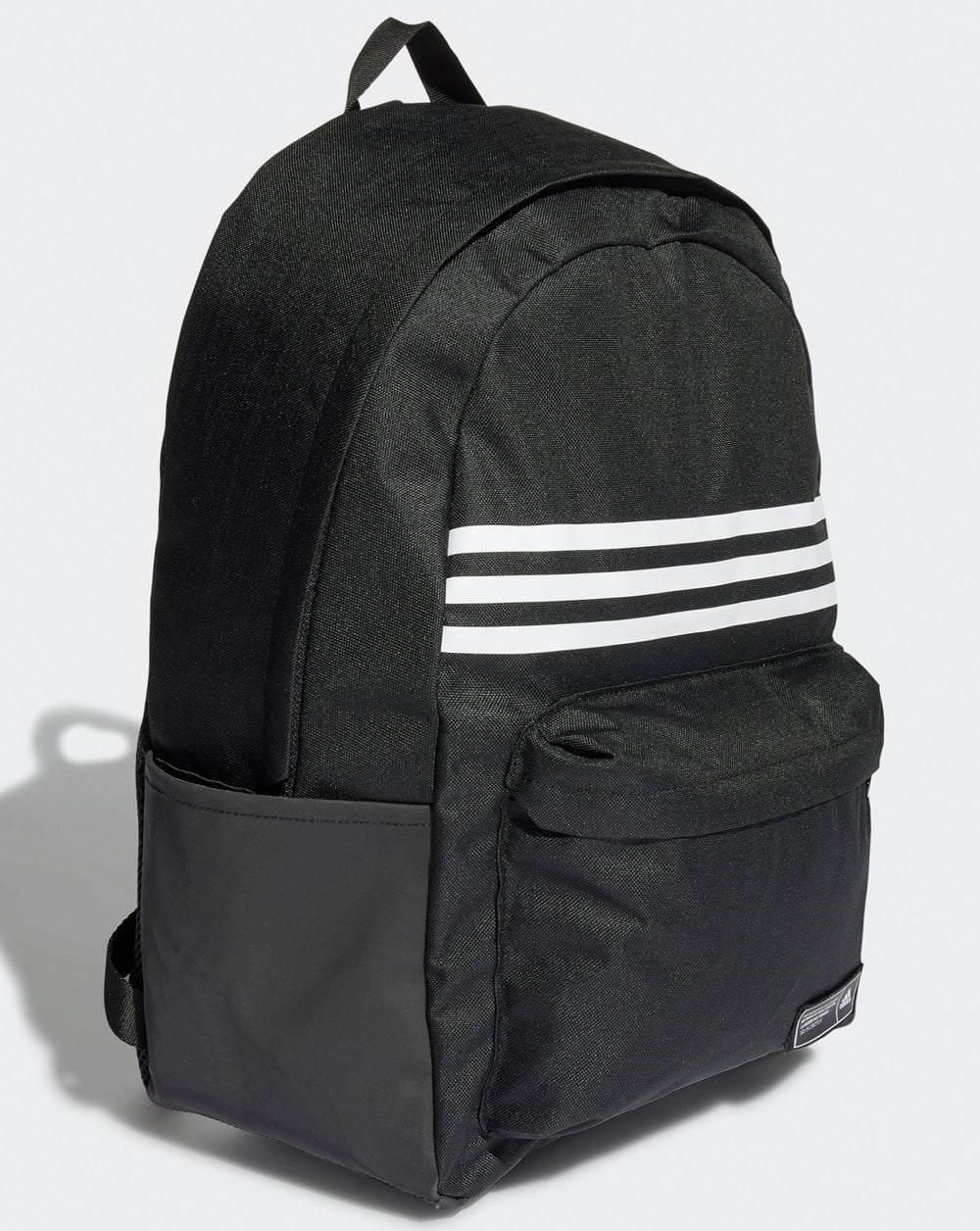 Adidas Originals – Klassischer Rucksack mit 3 Streifen, Schwarz