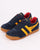 Gola Harrier Suede Trainer Navy / Golden Yellow